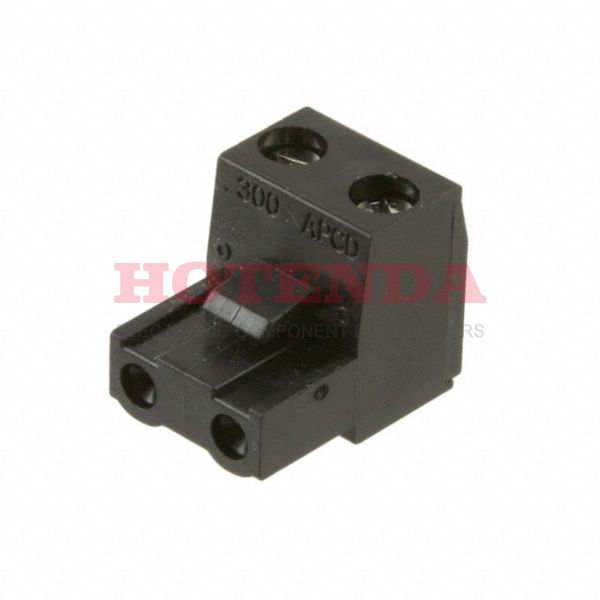 ELFP02410 - TERM BLOCK PLUG 2POS STR 7.62MM