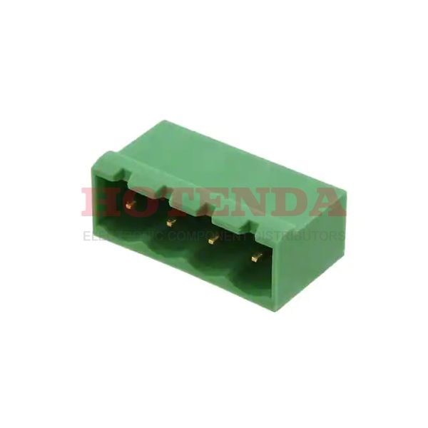 1748206 - Pluggable Terminal Blocks 4 Pos 5.08mm pitch Through Hole Header