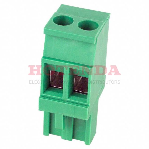 ED1100/2 - TERM BLOCK PLUG 2POS 90DEG 5MM
