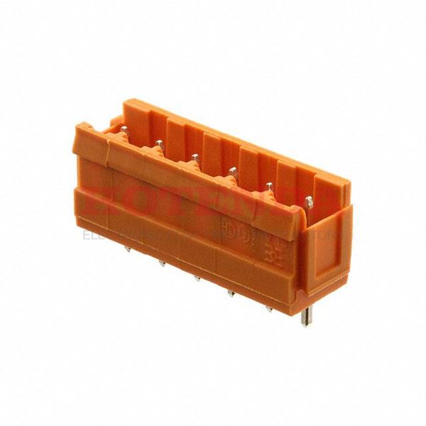1354160000 - Conn Shrouded Header HDR 6 POS 5.08mm Solder ST Thru-Hole