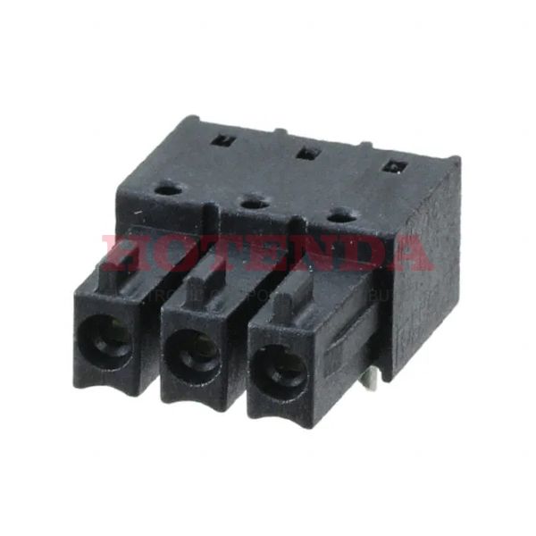 1830427 - Phoenix Contact IMC Series, 3.5mm Pitch 3 Way Base Strip, Solder Termination, 8A