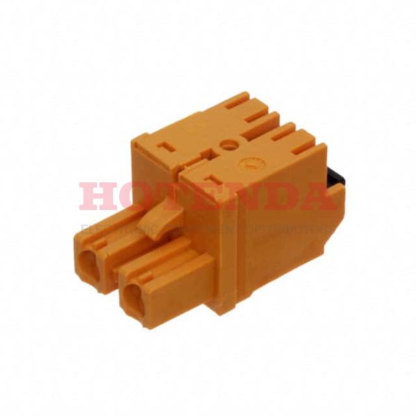 1043790000 - TERM BLOCK PLUG 2POS STR 7.62MM