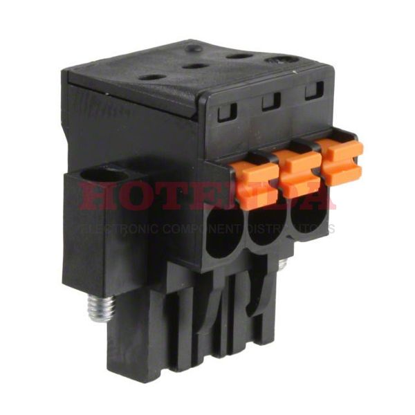 1000230001 - TERM BLOCK PLUG 3POS 5.08MM