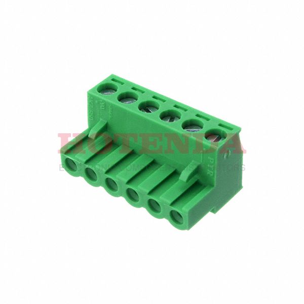 37.006 - TERM BLOCK PLUG 6POS 5.08MM
