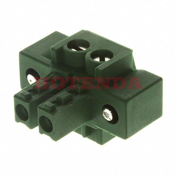 284511-2 - TERM BLOCK PLUG 2POS STR 3.81MM