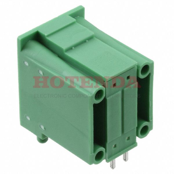 1842911 - Bulk 0.150 3.81mm Green Through Hole Header, Male Pins, Shrouded (4 Side) COMBICON MCD Polyamide (PA), Nylon