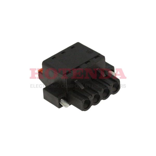 1012660000 - TERM BLOCK PLUG 4POS STR 5.08MM