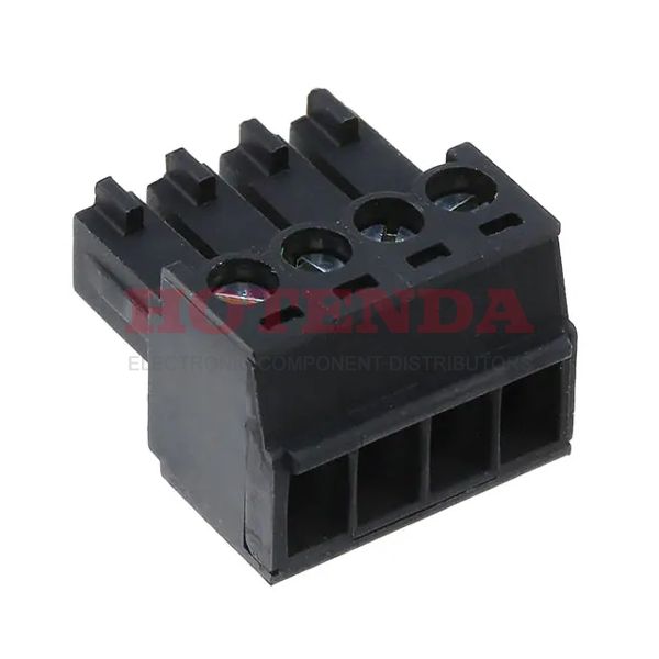 5452178 - Conn Terminal Block RCP 4 POS 3.5mm Screw RA Cable Mount 8A