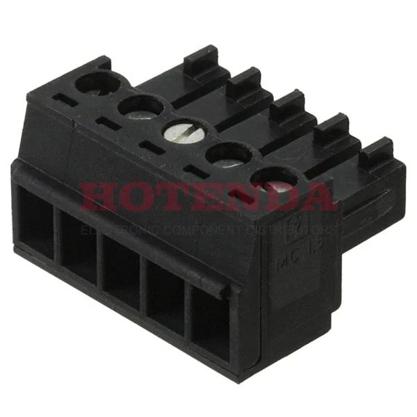 1827622 - Conn Terminal Blocks 5 POS 3.81mm Screw 8A