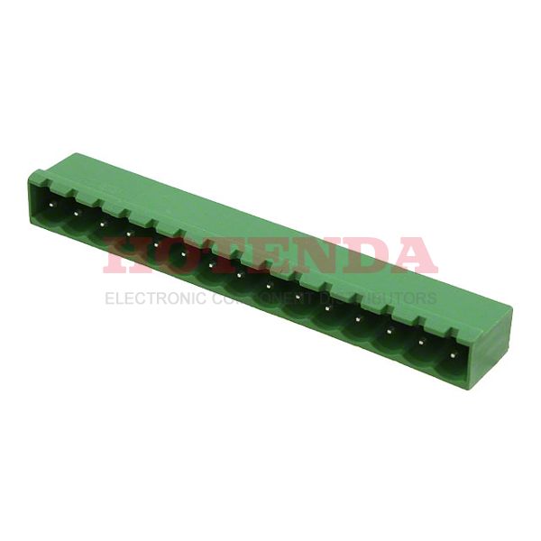 1757598 - Pluggable Terminal Blocks 15 Pos 5mm pitch Through Hole Header