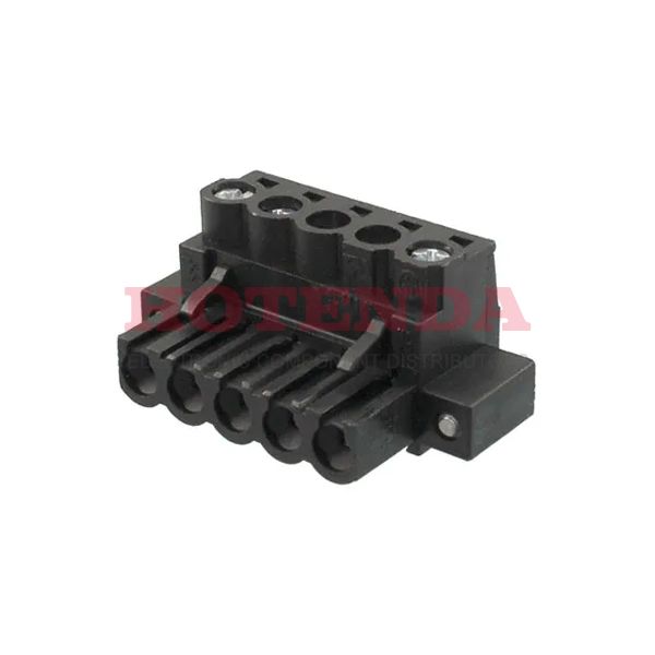 1944360000 - Conn Terminal Block F 5 POS 5.08mm Screw RA Cable Mount 15A