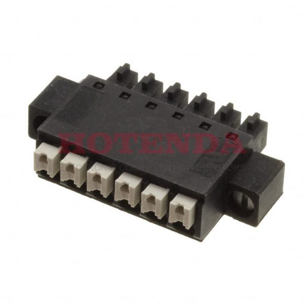 1971650000 - TERMINAL BLOCK, PLUGGABLE, 6POS, 16AWG