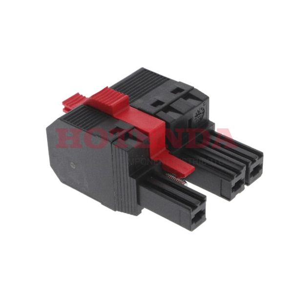 1060650000 - TERM BLOCK PLUG 3POS STR 7.62MM