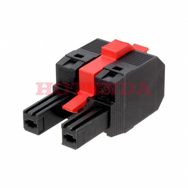 1060550000 - TERM BLOCK PLUG 2POS STR 7.62MM