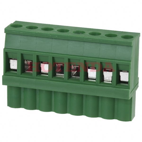 ED1110/8 - TERM BLOCK PLUG 8POS 270DEG 5MM