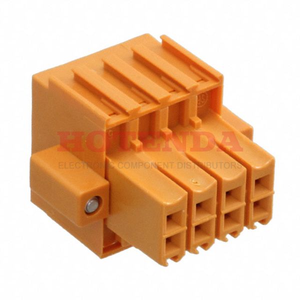 1748020000 - Conn Terminal Block SKT 8 POS 3.5mm Crimp ST Panel Mount 10A Box