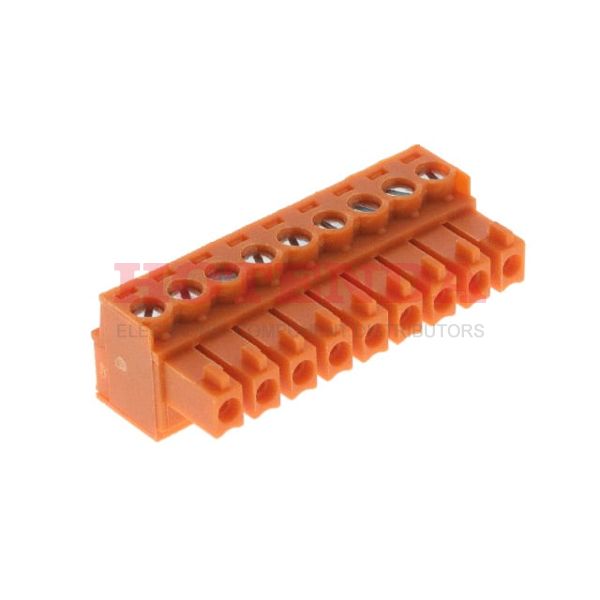 1940800000 - Conn Terminal Block F 9 POS 3.81mm Screw RA Cable Mount 10A Box