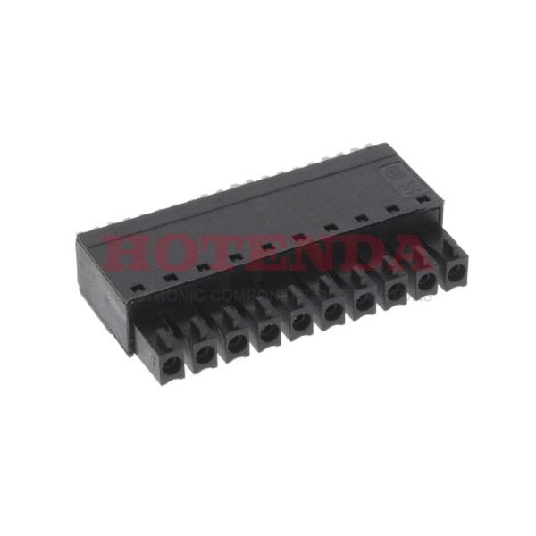 1970130000 - WEIDMULLER 1970130000Pluggable Terminal Block, 10 Ways, 320 V, 17.5 A, 3.81 mm, 26 AWG, 16 AWG