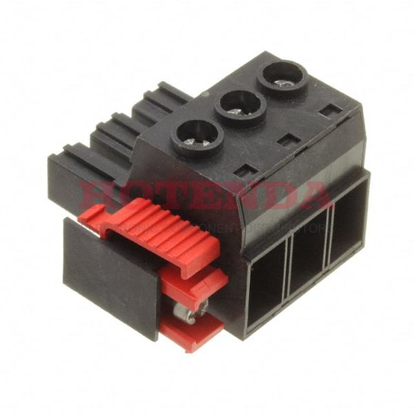 1924710000 - Terminal Block F 3 POS 10.16mm Solder RA Cable Mount 78A Box