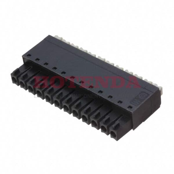 1970190000 - TERM BLOCK PLUG 12POS STR 3.81MM