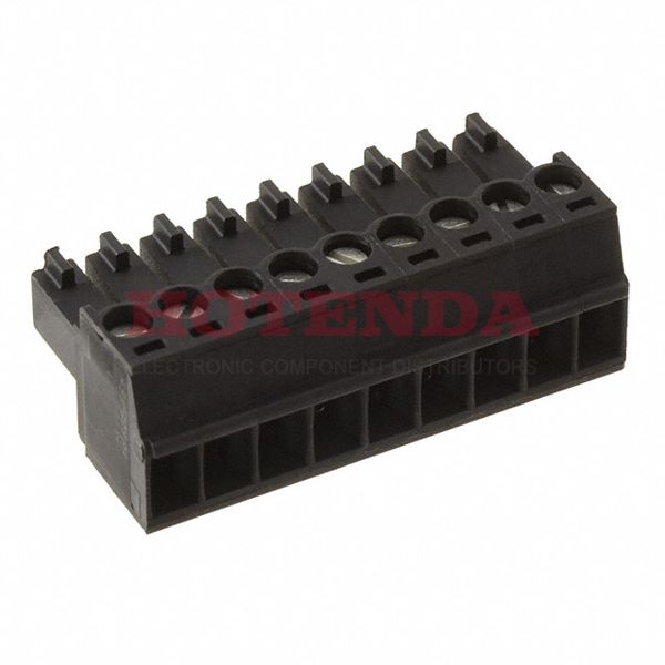 1800184 - Socket enclosure - cable MC Total number of pins 9 Phoenix Contact 1800184 Contact spacing: 3.50 mm 50 pc(s)