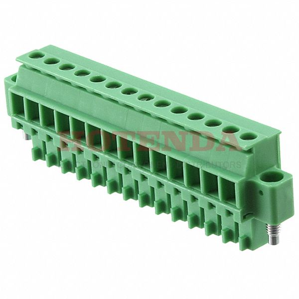 1828469 - Pluggable Terminal Blocks 14 Pos 3.81mm pitch Plug 28-16 AWG Screw
