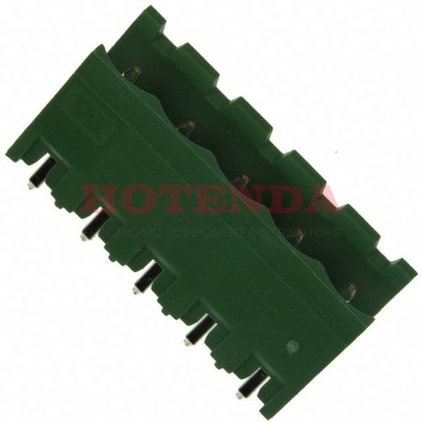 282825-5 - TERM BLOCK HDR 5POS VERT 5.08MM