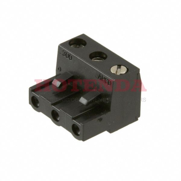 ELFP03410 - TERM BLOCK PLUG 3POS STR 7.62MM