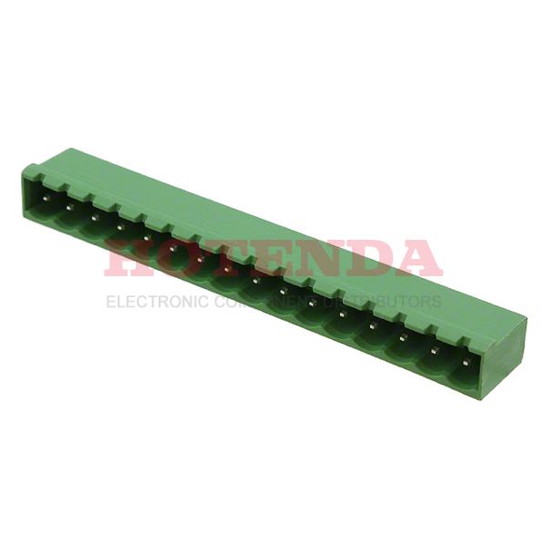 1757608 - Pluggable Terminal Blocks 16 Pos 5mm pitch Through Hole Header