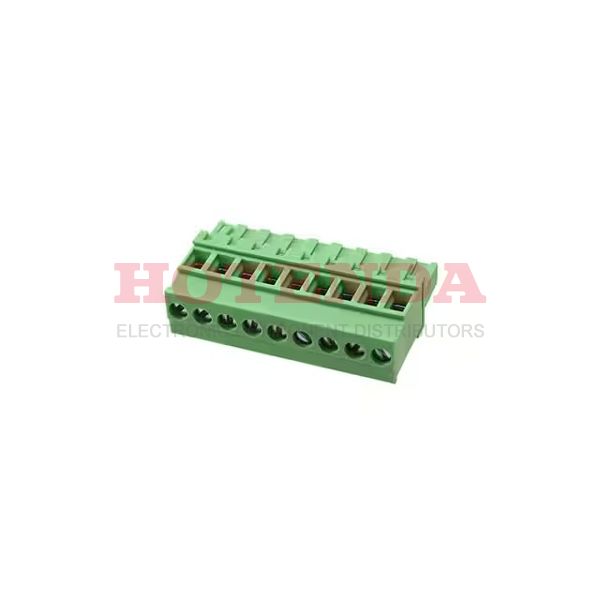 0395338009 - Conn Eurostyle Block F 9 POS 5.08mm Screw ST Cable Mount 15A/Contact