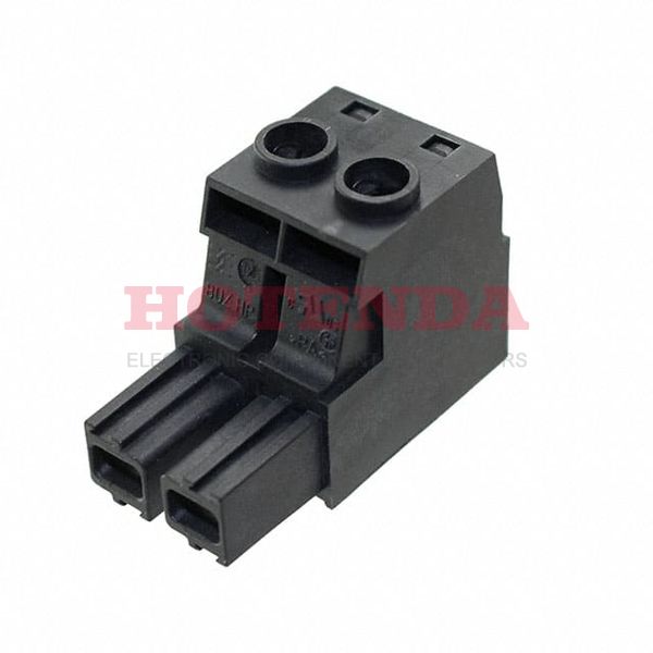 1924540000 - WEIDMULLER 1924540000 Pluggable Terminal Block, 10.16 mm, 2 Ways, 22 AWG, 6 AWG, 16 mm, Screw
