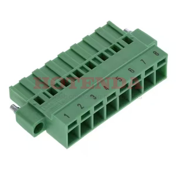 1726703 - Socket enclosure - cable MSTBC Total number of pins 8 Phoenix Contact 1726703 Contact spacing: 5.08 mm 50 pc(s)