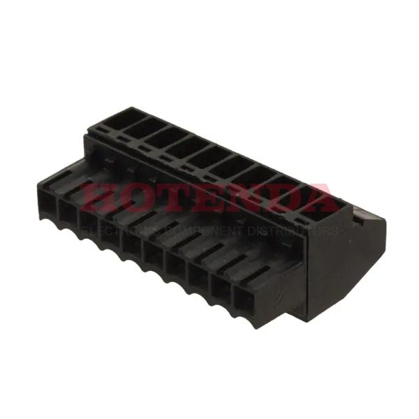 1638860000 - Bulk 0.138 3.50mm Black 1 Levels Free Hanging (In-Line) Plug, Female Sockets Omnimate BL Polybutylene Terephthalate (PBT) Tin Copper Alloy