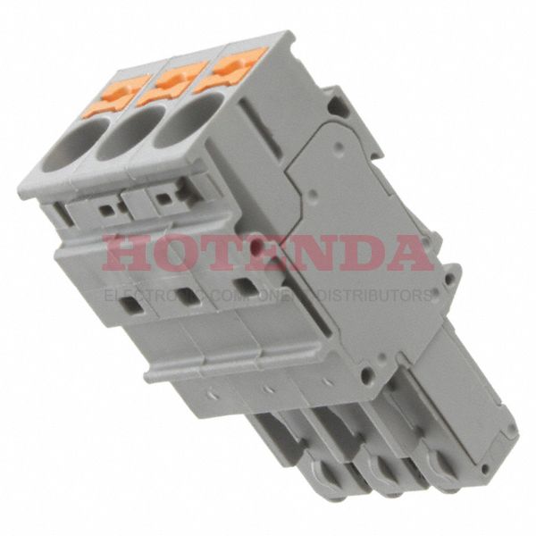 3061583 - TERM BLOCK PLUG 3POS STR
