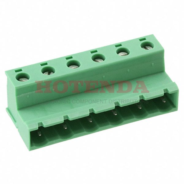 1828841 - Pluggable Terminal Blocks 6 Pos 7.62mm Invert Plug 24-12AWG Screw