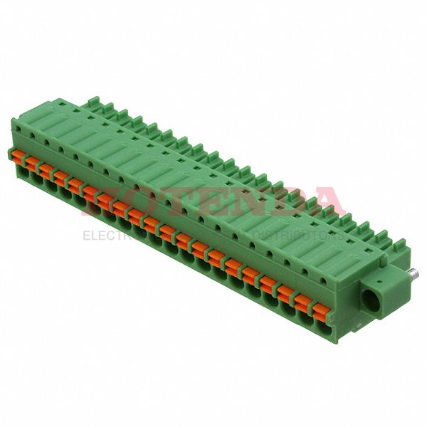 1851410 - Pluggable Terminal Blocks 20 Pos 3.81mm pitch Plug 26-16AWG Spring