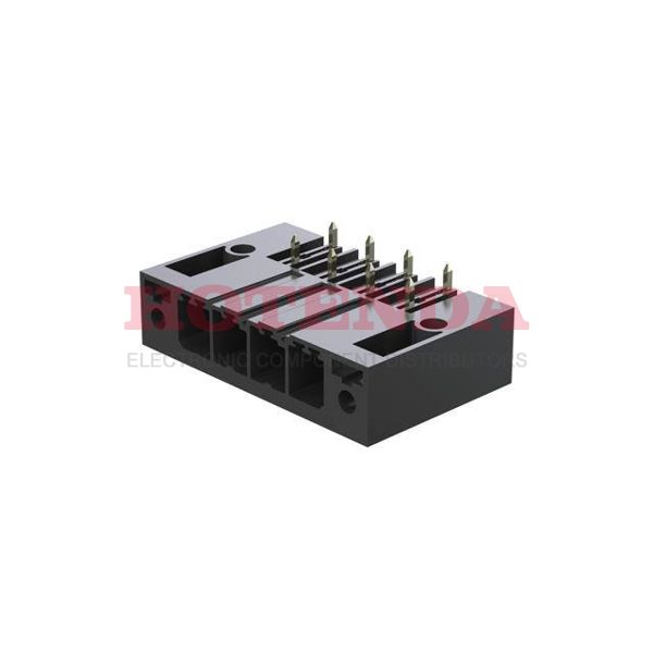 1934260000 - 0.200 5.08mm Orange Bulk Thermoplastic, Wemid Through Hole Horizontal with Board Screw - Clamping Yoke, Tension Sleeve 1 Levels 12-28 AWG Omnimate LL