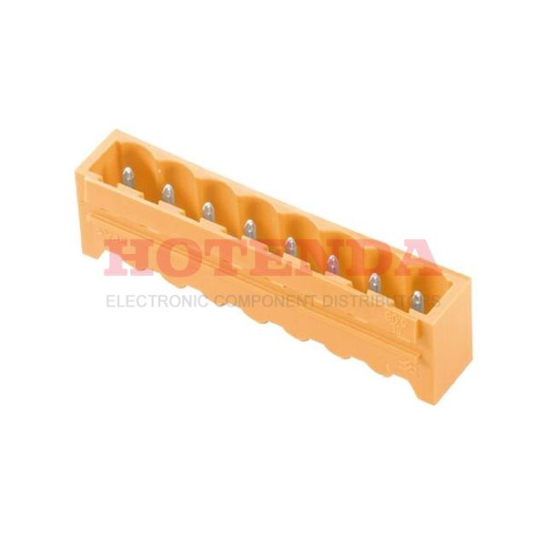 1146870000 - WEIDMULLER 1146870000 Terminal Block, Header, 5.08 mm, 8 Ways, 24 A, 400 V, Through Hole Vertical
