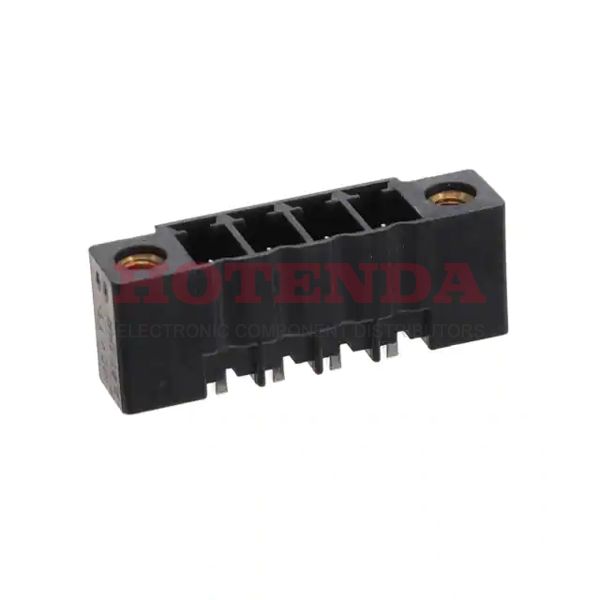 1707230 - Pluggable Terminal Blocks 4 Pos 3.81mm pitch Through Hole Header