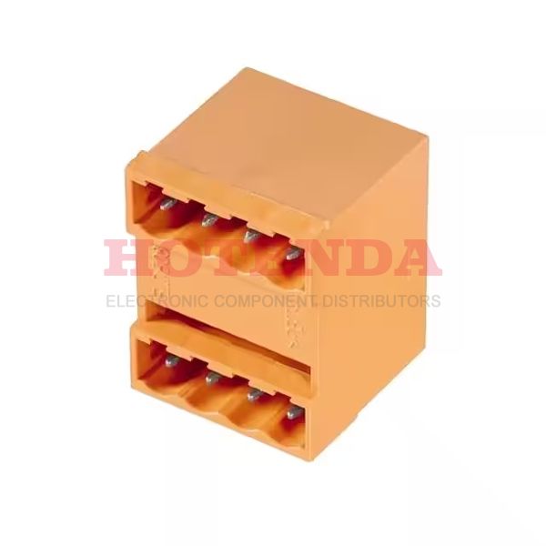 1601810000 - Conn Shrouded Header M 8 POS 5.08mm Solder RA Thru-Hole Box