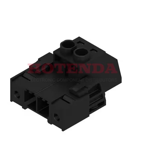 1931960000 - TERM BLOCK PLUG 2POS STR 7.62MM