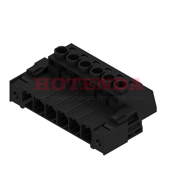 1932000000 - TERM BLOCK PLUG 6POS STR 7.62MM