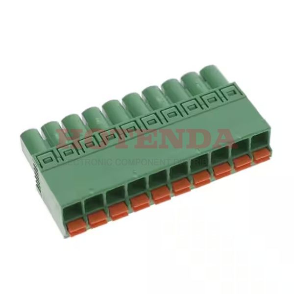 1732823 - Pluggable Terminal Blocks 10 Pos 5mm pitch Plug 24-16AWG Spring