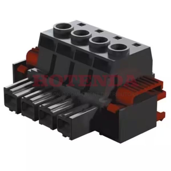 1924660000 - WEIDMULLER 1924660000Pluggable Terminal Block, 6 Ways, 1 kV, 78 A, 10.16 mm, 22 AWG, 6 AWG