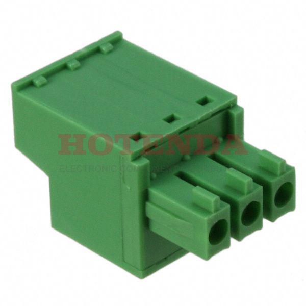 VM0335500000G - TERM BLOCK PLUG 3POS STR 3.81MM