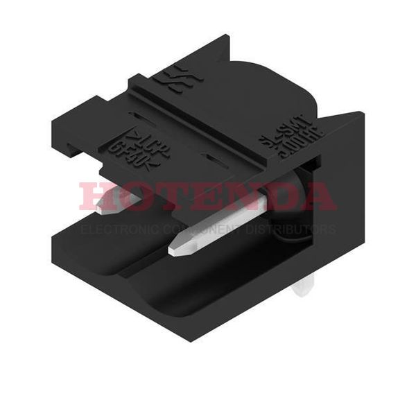 1839890000 - Conn Shrouded Header M 2 POS 5mm Solder RA Thru-Hole Box