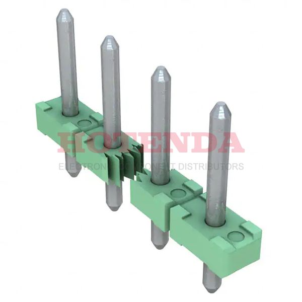 282833-4 - TERM BLOCK HDR 4POS VERT 10MM