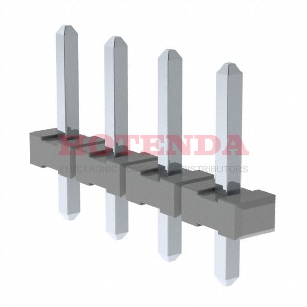32.504 - PCB PIN HEADER 4P 5MM BLK VERTL1