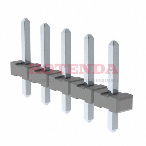 32.505 - PCB PIN HEADER 5P 5MM BLK VERT 1