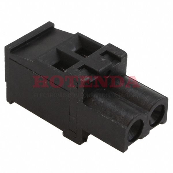 1546105-2 - Pluggable Terminal Blocks 2 POS 5.08MM LH PLUG BLK